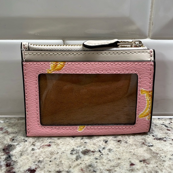 Coach Skinny ID Case with Banana Print EUC - Picture 5 of 10